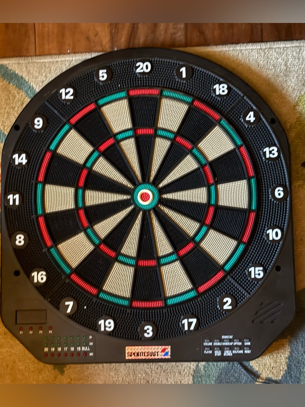 Sportscraft and Electronic Soft-Tip Dartboard - darts not included